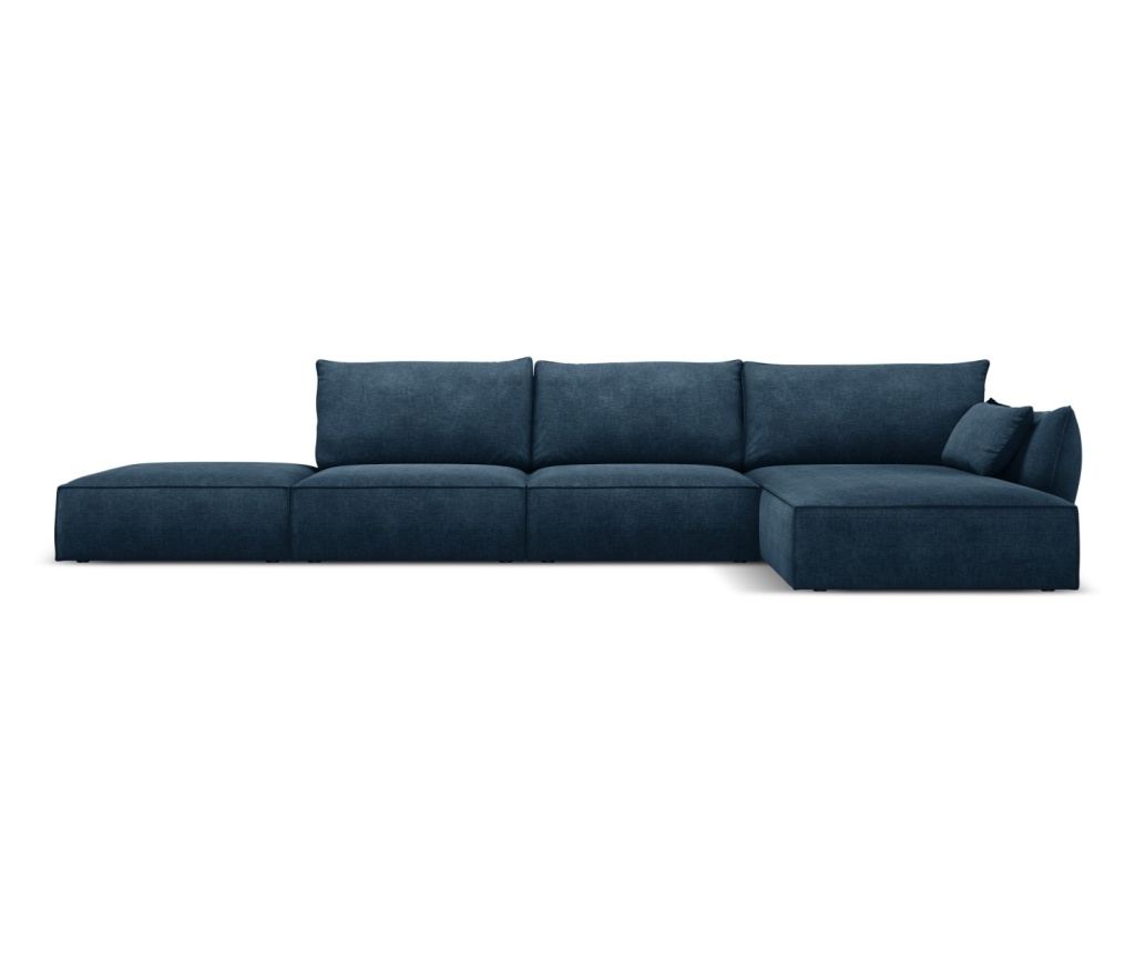 Sarokülőgarnitúra Mazzini 840211, Vanda, Királykék, 85x171x364 cm - 2