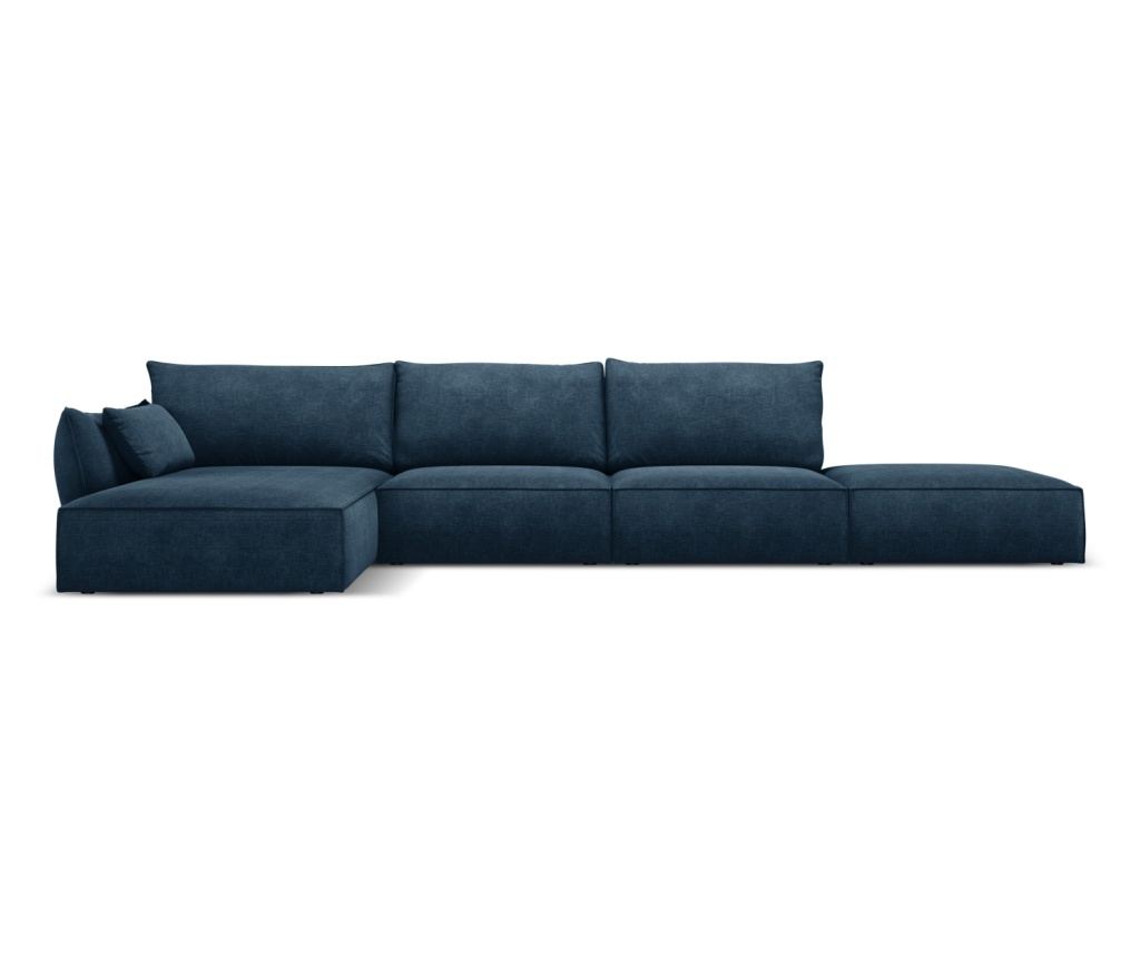 Sarokülőgarnitúra Mazzini 840211, Vanda, Királykék, 85x171x364 cm - 2