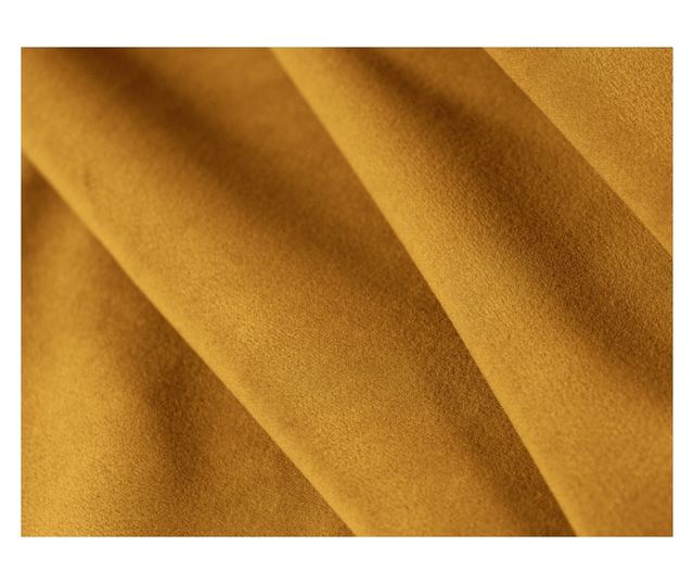 Модулен ъглов диван Milo Casa, Tropea, жълт