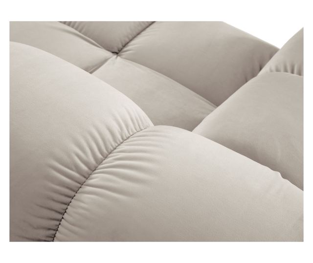 Модулен ъглов диван Milo Casa, Tropea, Светло бежов