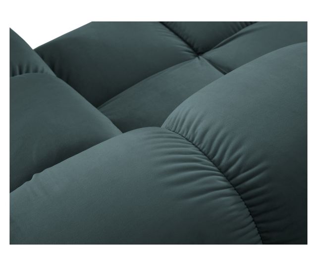 Модулен ъглов диван Milo Casa, Tropea, тюркоаз