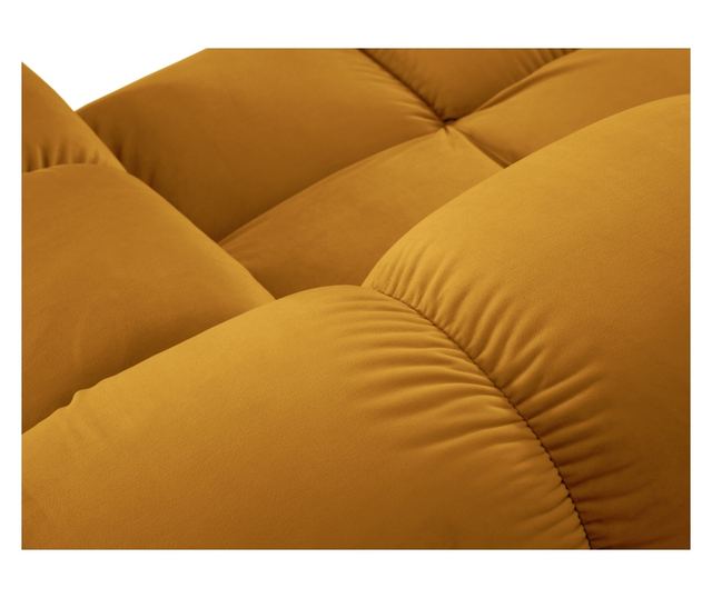 Модулен ъглов диван Milo Casa, Tropea, жълт