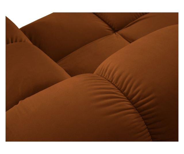 Модулен ъглов диван Milo Casa, Tropea, Теракота