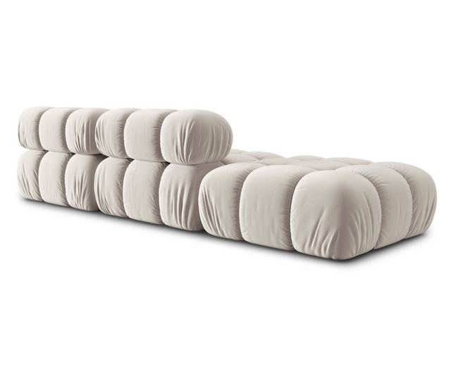 Micadoni Home Bellis Modular Corner Sofa, Light Beige