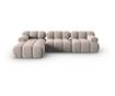 Модулен ъглов диван Milo Casa, Tropea, бежов