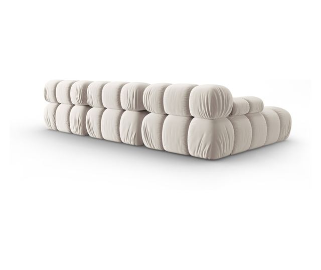 Модулен ъглов диван Milo Casa, Tropea, Светло бежов