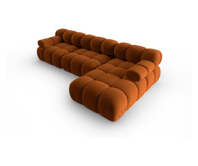 Модулен ъглов диван Milo Casa, Tropea, Теракота