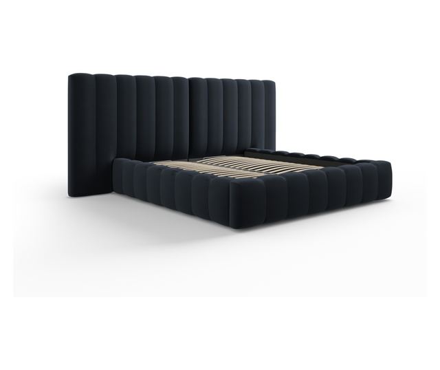 Łóżko Milo Casa Gina, Ciemnoniebieskie