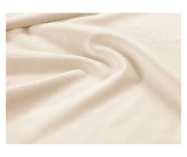 Łóżko Micadoni Home Kaelle, Jasnobeżowe