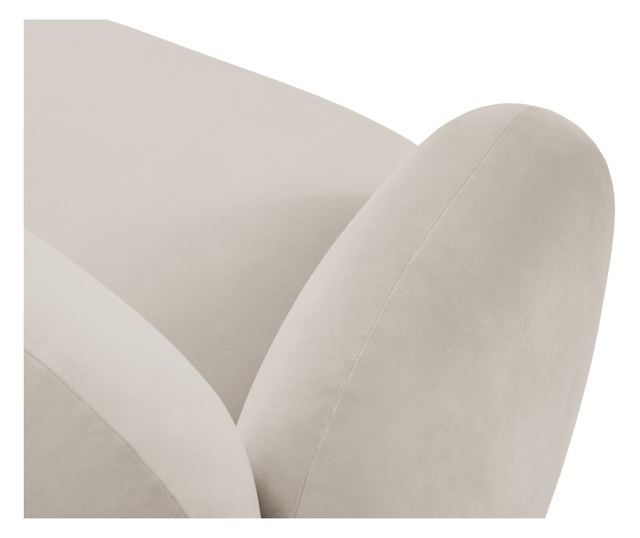 Micadoni Home Blair U-Shaped Sectional Sofa, Ecru