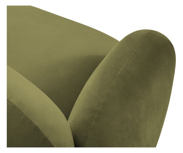 Micadoni Home Blair U-Shaped Sectional Sofa, Light Green