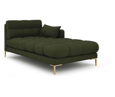 Dnevni ležaj Micadoni Home 535563, Mamaia, zelen, 75x102x185 cm