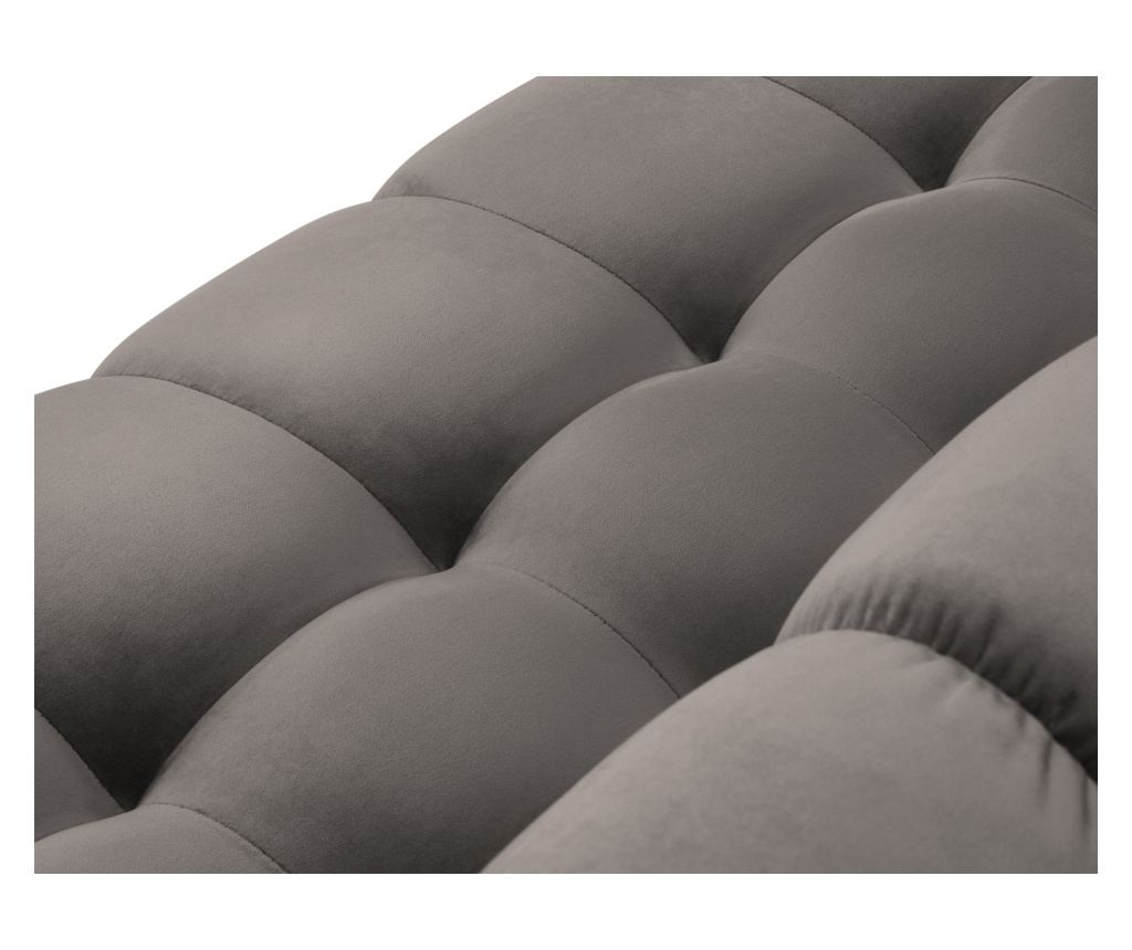 Sarokülőgarnitúra Cosmopolitan Design 620658, Bali, Világosszürke, 75x185x293 cm - 7