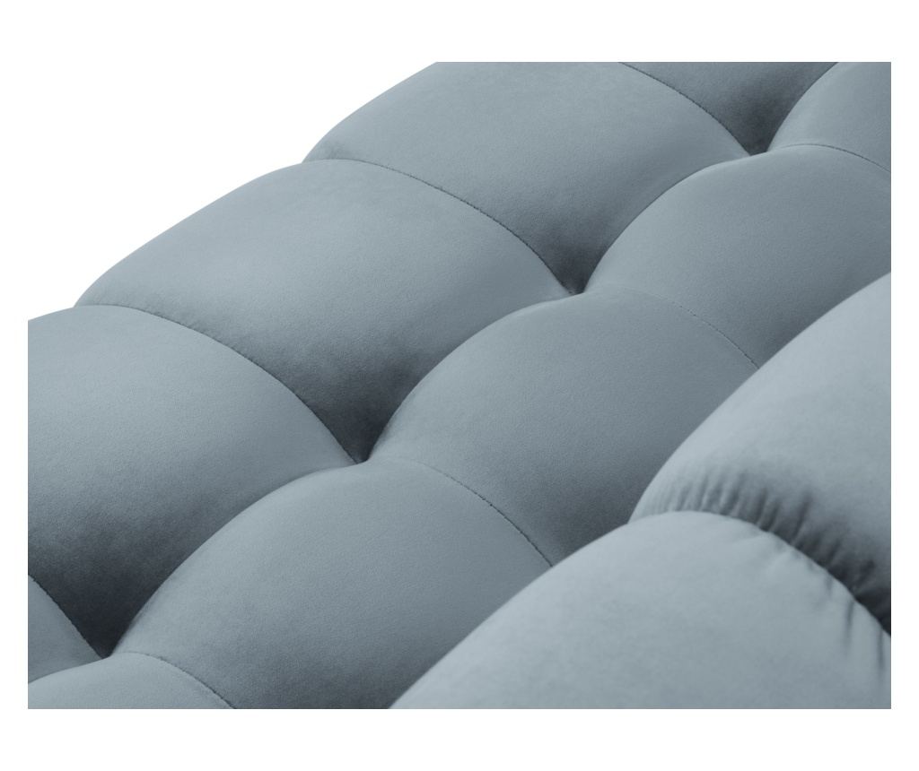 Sarokülőgarnitúra Cosmopolitan Design 620658, Bali, Világoskék, 75x185x293 cm - 7