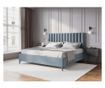 Κρεβάτι Micadoni Home 537891, Allison, Γαλάζιο, Επιφάνεια Ύπνου 160x200 εκ. thumbnail 2