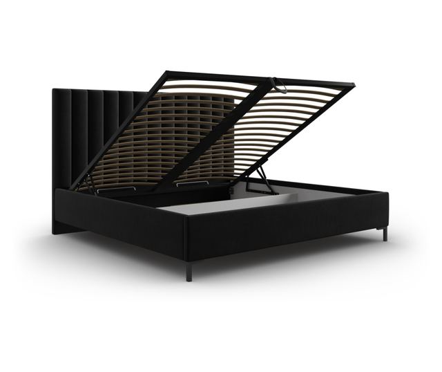 Micadoni Home Allison Łóżko, Czarne