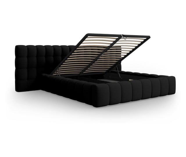 Łóżko Micadoni Home, Mamaia, Czarne