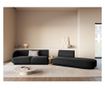 Moduláris sarokkanapé Micadoni Home 538458, Miley, fekete, 70x153x358 cm thumbnail 2