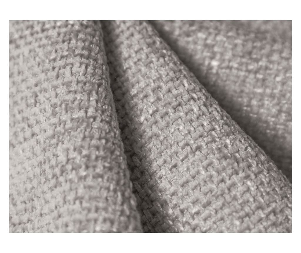 Moduláris sarokkanapé Micadoni Home 538548, Miley, világosszürke, 70x132x327 cm - 5