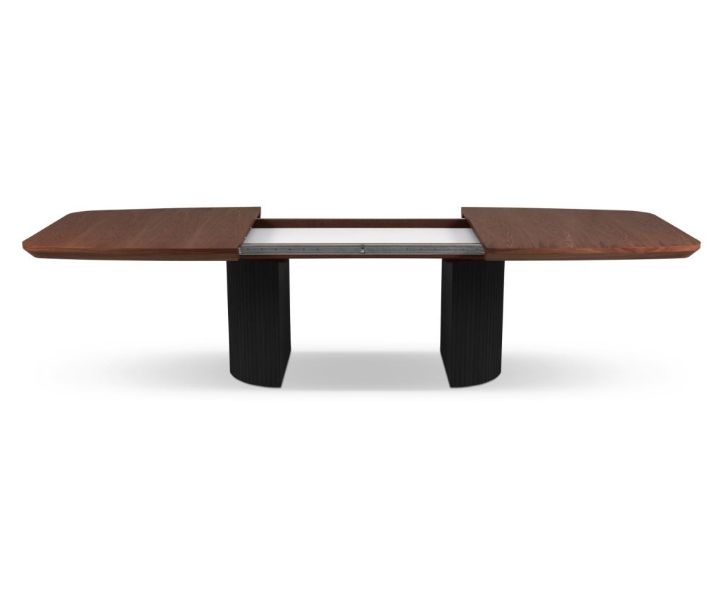 Micadoni Home 536589 Kihúzható Asztal, Sötét Tölgy, Sötétbarna Tölgy, 75x110x200 cm - 5