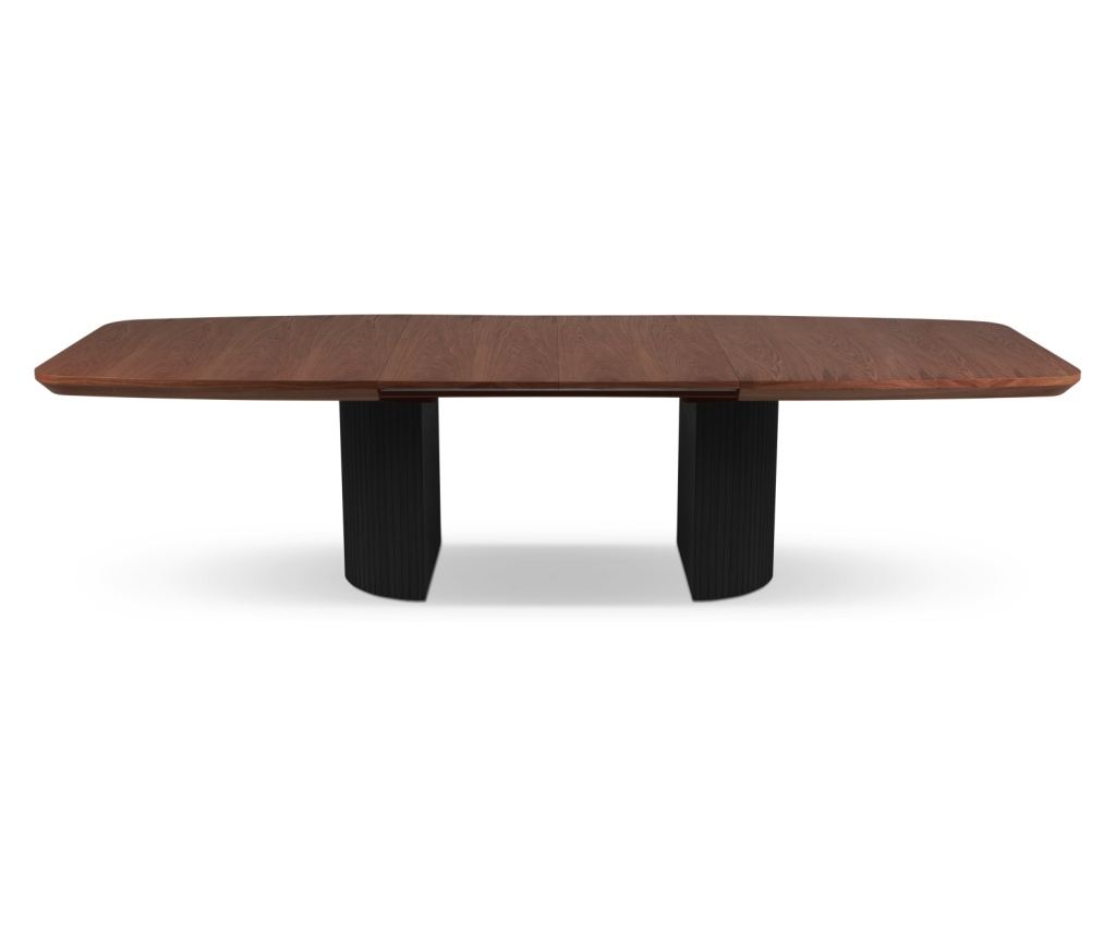 Micadoni Home 536589 Kihúzható Asztal, Sötét Tölgy, Sötétbarna Tölgy, 75x110x200 cm - 7