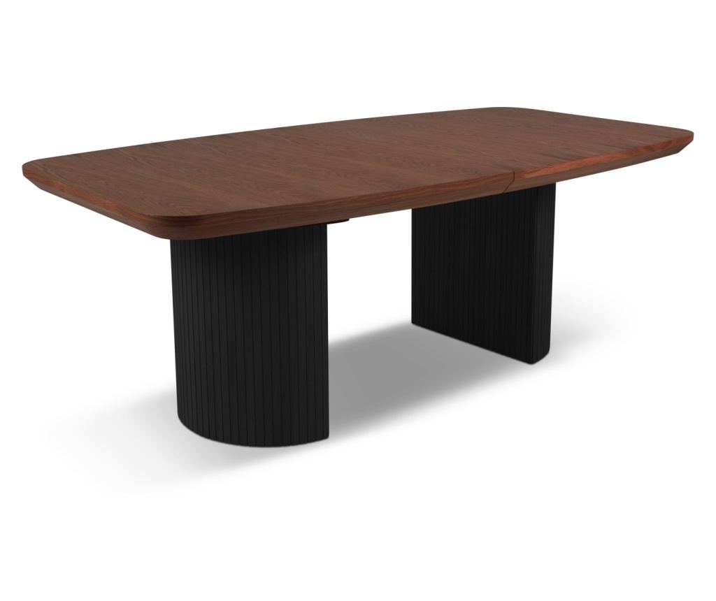 Micadoni Home 536589 Kihúzható Asztal, Sötét Tölgy, Sötétbarna Tölgy, 75x110x200 cm - 9