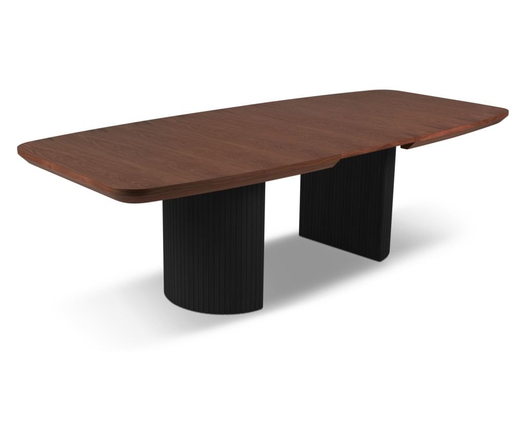 Micadoni Home 536589 Kihúzható Asztal, Sötét Tölgy, Sötétbarna Tölgy, 75x110x200 cm - 11