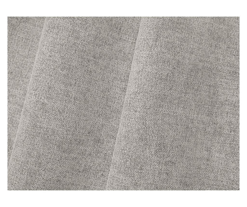 Moduláris Panoráma Kanapé Micadoni Home 538637, Bloom, Ezütstám, 95x106x332 cm - 4