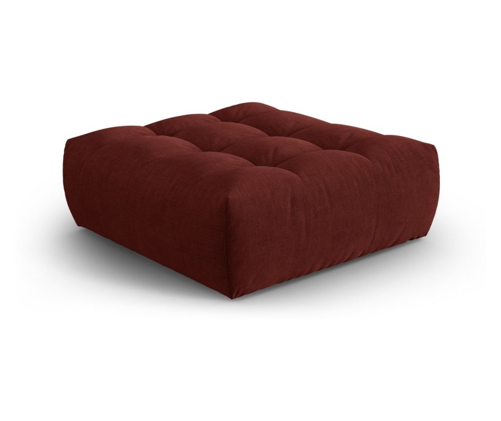 Micadoni Home 538675 Ottomán, Bloom, Piros, 42x101x110 cm - 2