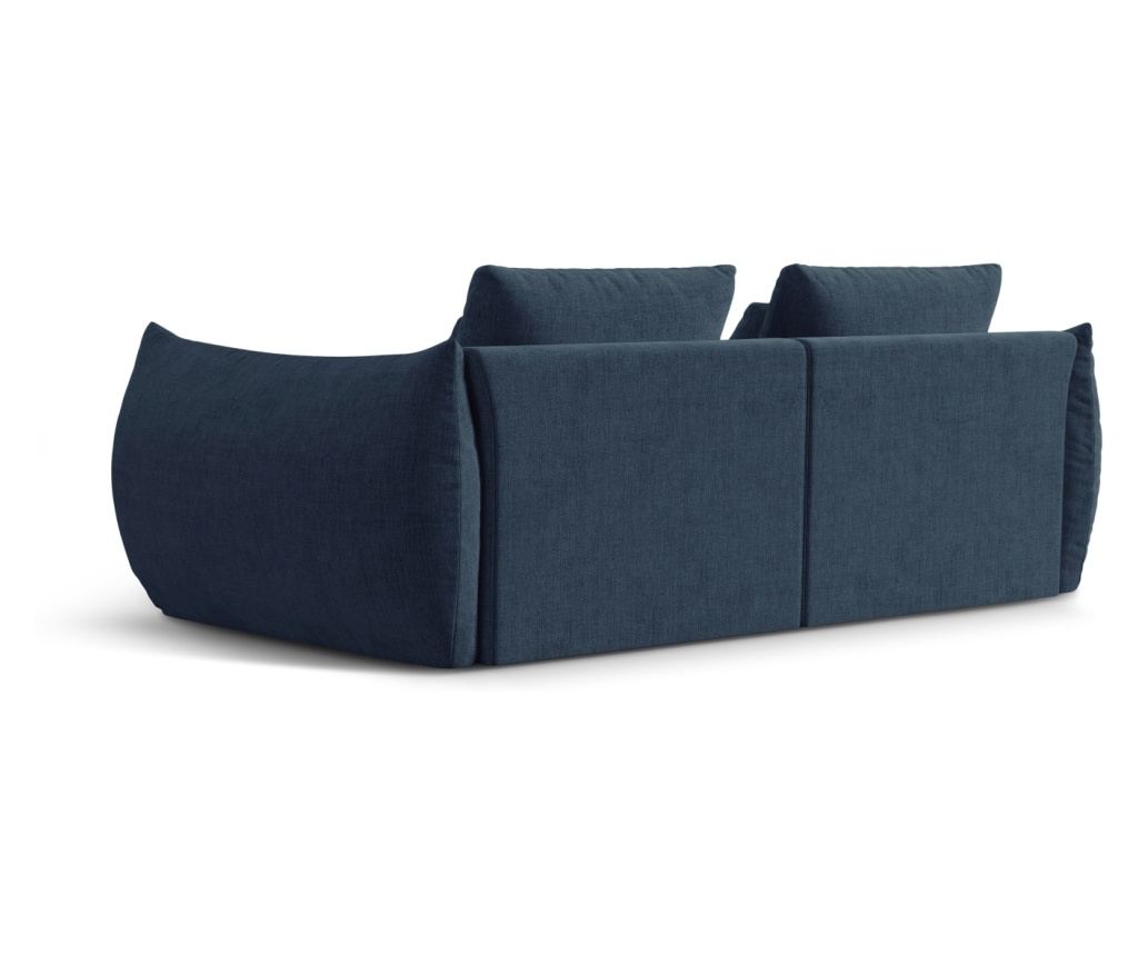 Micadoni Home Bloom sötétkék, moduláris, 3 személyes kanapé - 5
