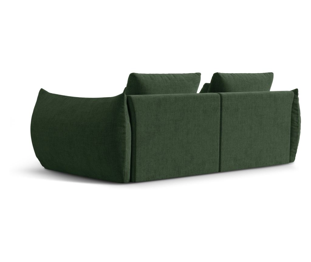 Moduláris 3-személyes kanapé Micadoni Home 538629, Bloom, mohazöld, 95x106x232 cm - 3