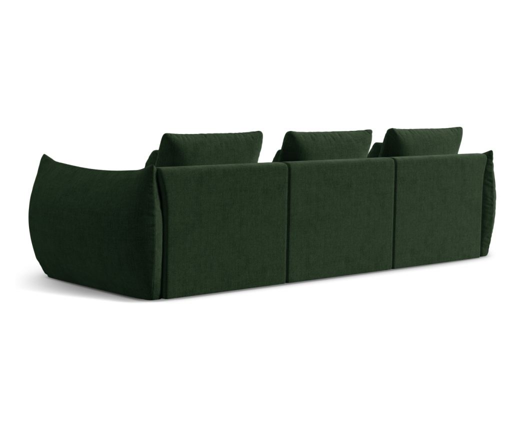 Micadoni Home Bloom Moduláris Panoráma Kanapé, Mohazöld - 3