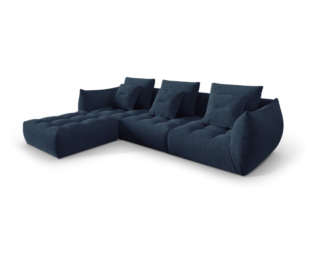 Micadoni Home Bloom sötétkék moduláris sarokgarnitúra - 2