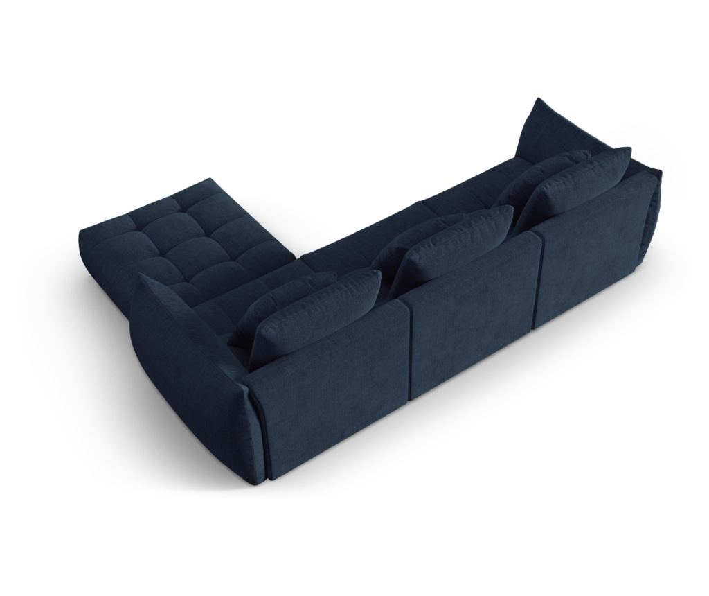 Micadoni Home Bloom sötétkék moduláris sarokgarnitúra - 3