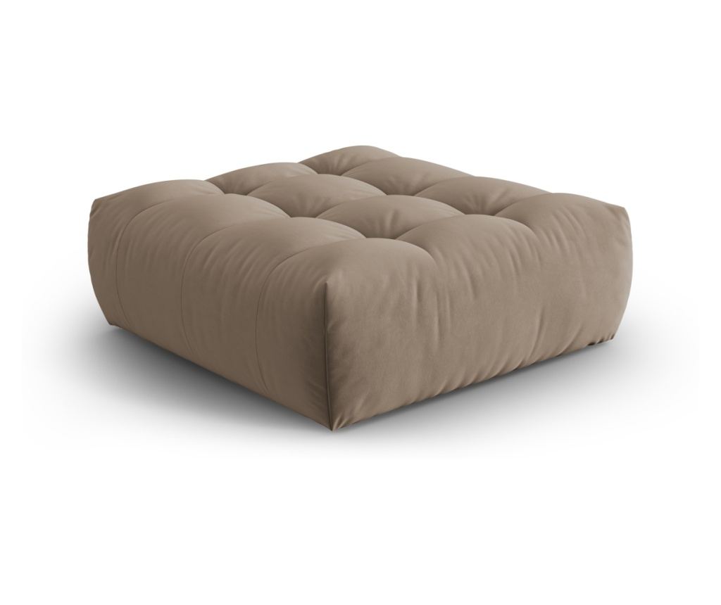 Micadoni Home 538675 Ottomán, Bloom, Világosbarna, 42x101x110 cm - 2