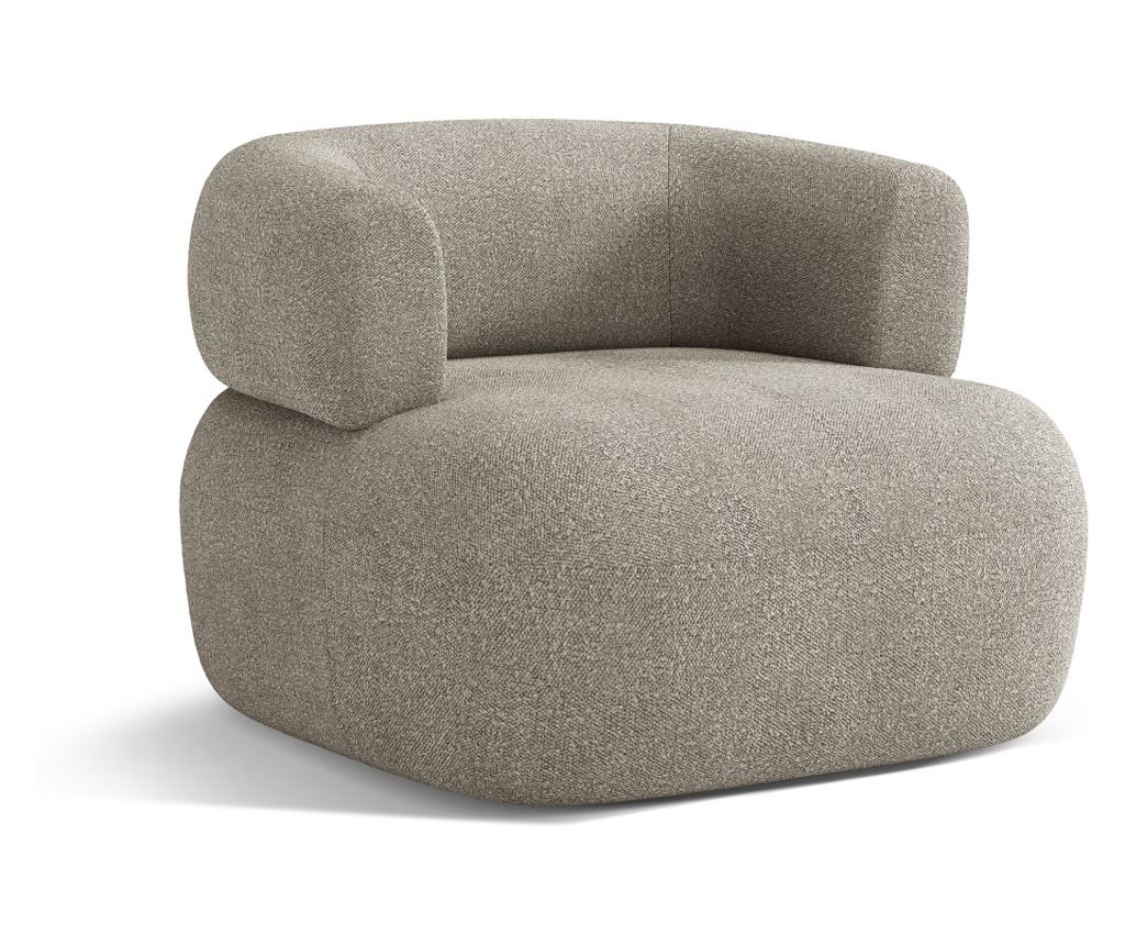 Micadoni Home Fotel 537202, Jenny, Világosszürke, 73x88x90 cm - 3