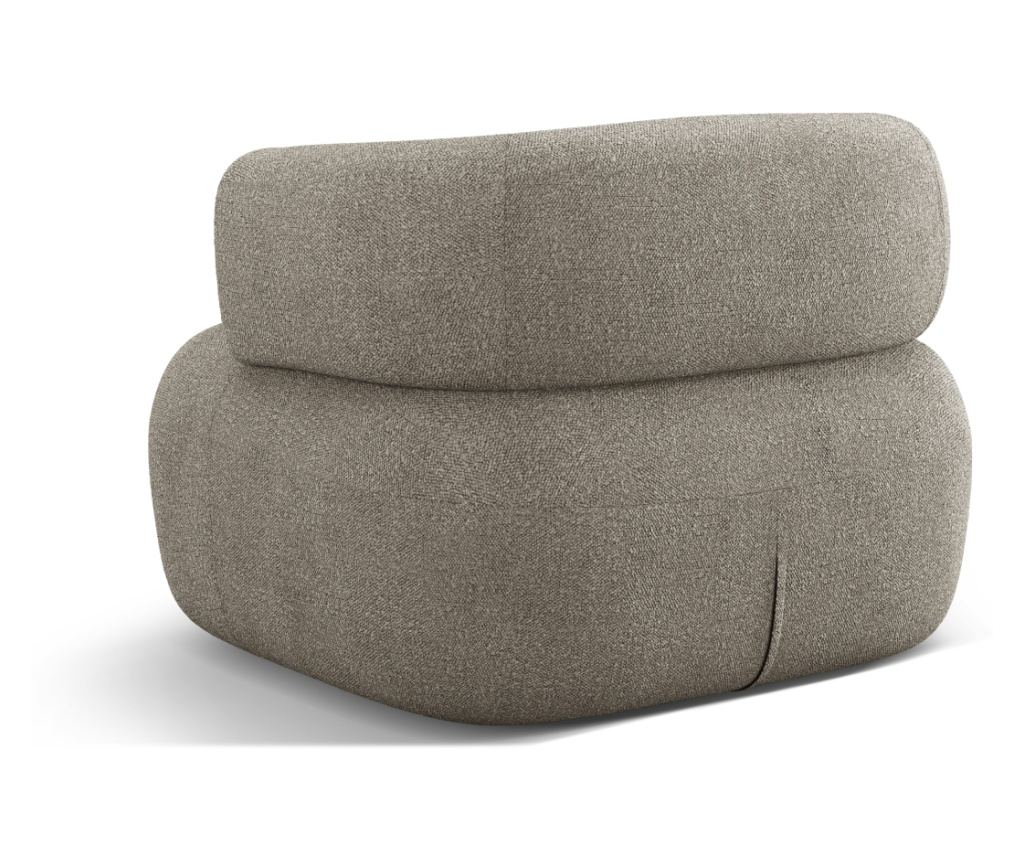 Micadoni Home Fotel 537202, Jenny, Világosszürke, 73x88x90 cm - 4