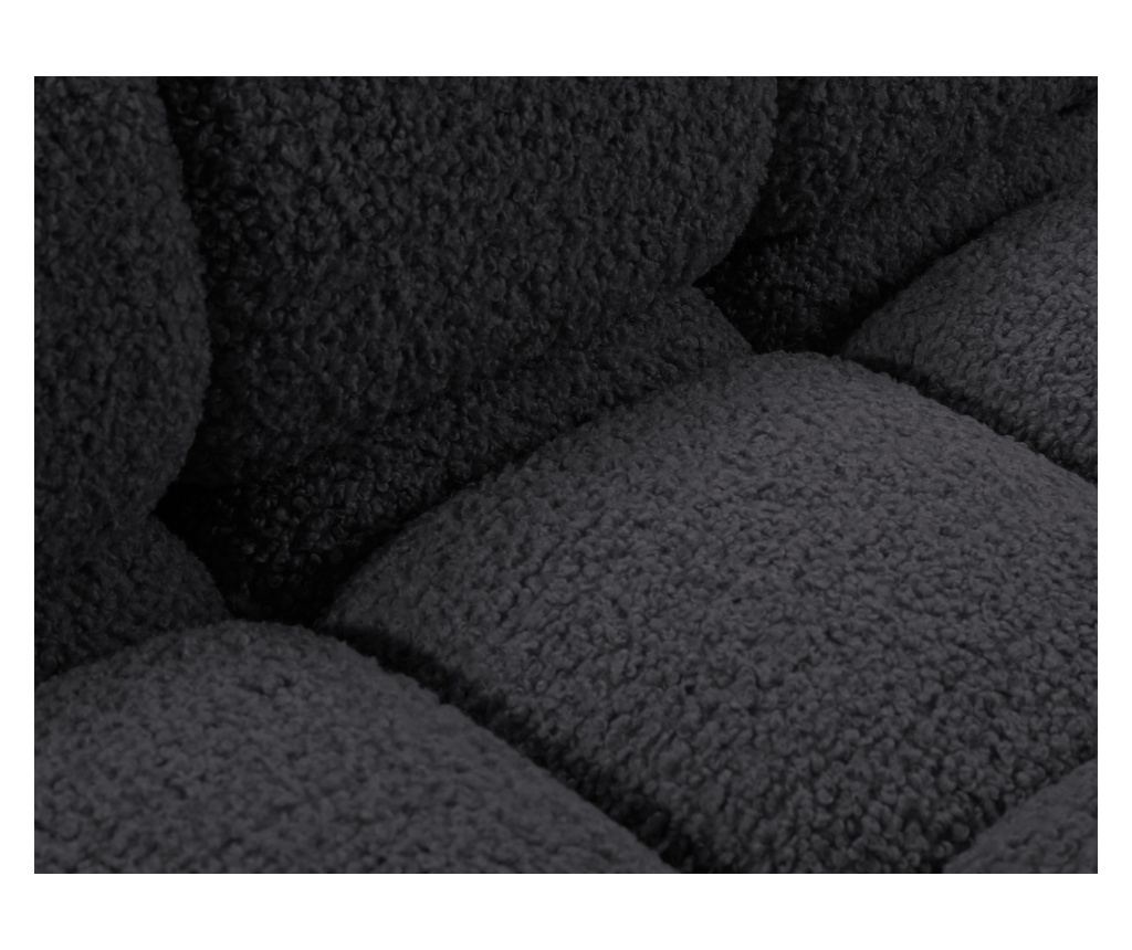 Micadoni Home Bellis Graphite Chaise Lounge - 6