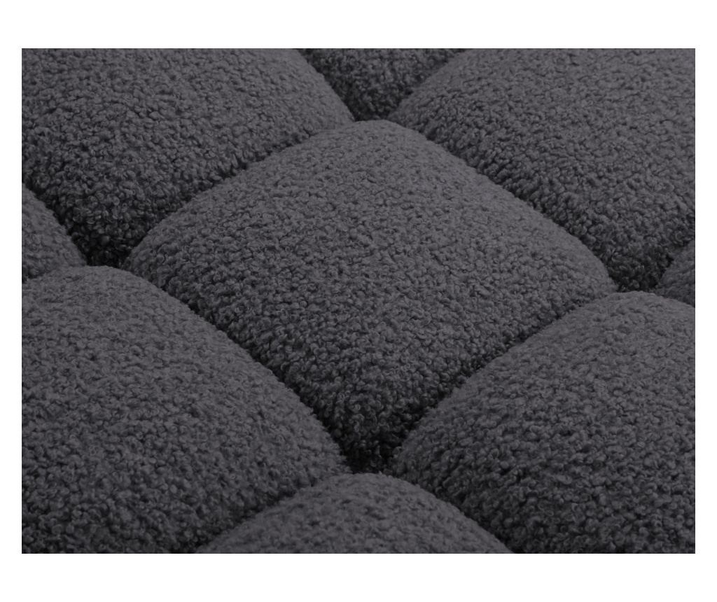 Micadoni Home Bellis Graphite Chaise Lounge - 7