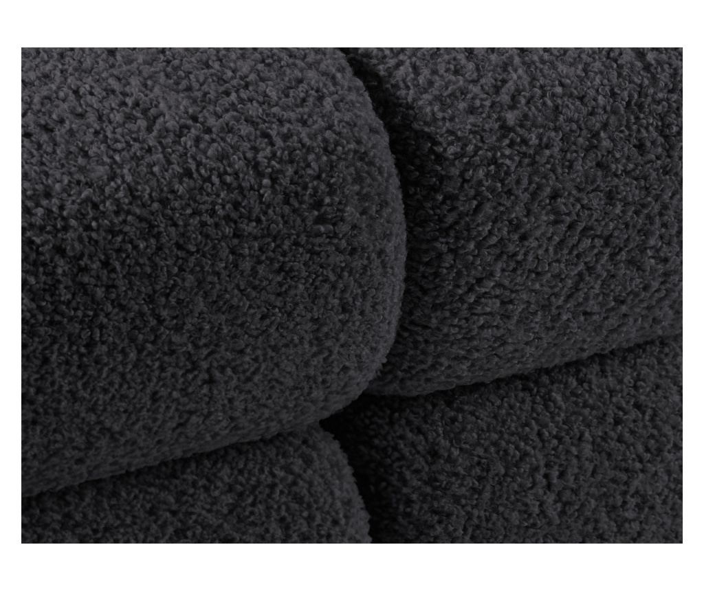 Micadoni Home Bellis Graphite Chaise Lounge - 8