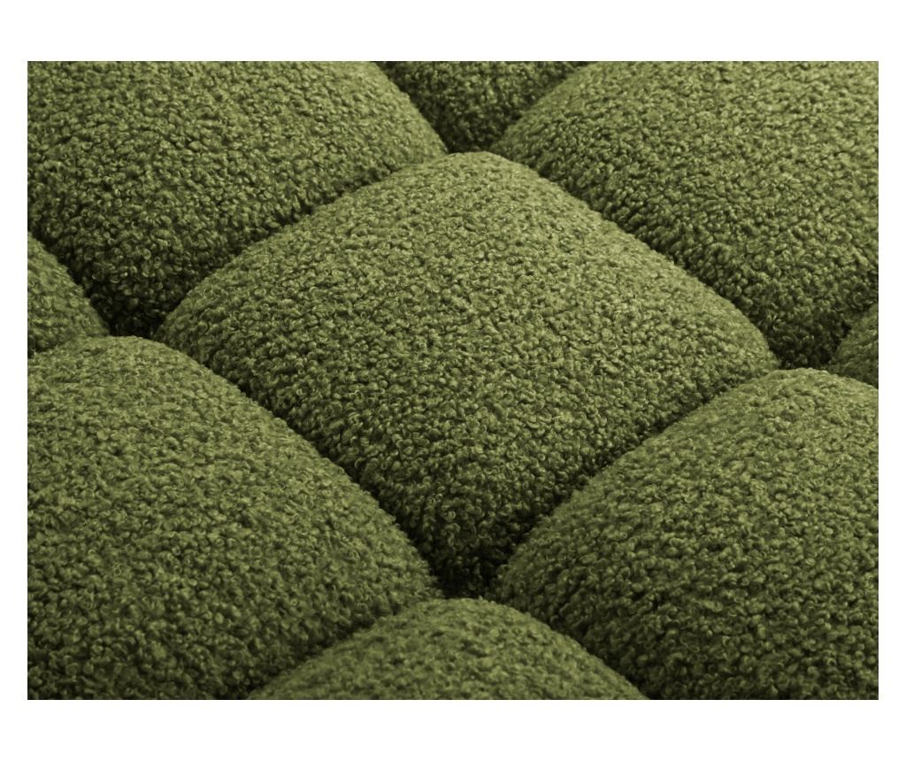 Micadoni Home Bellis Moduláris Háromszemélyes Kanapé, Zöld - 11
