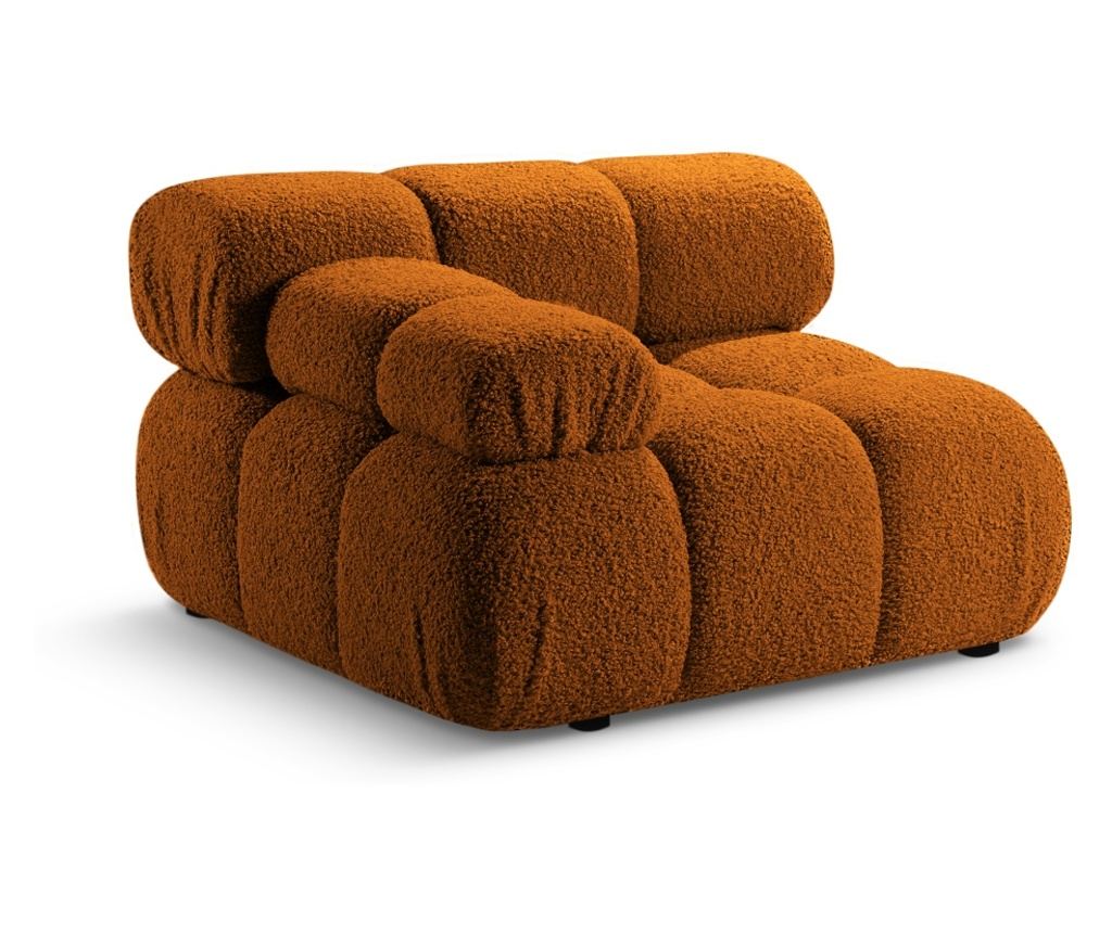 Micadoni Home 536679 Sarokmodul, Bellis, Téglavörös Szín, 70x94x94 cm - 2