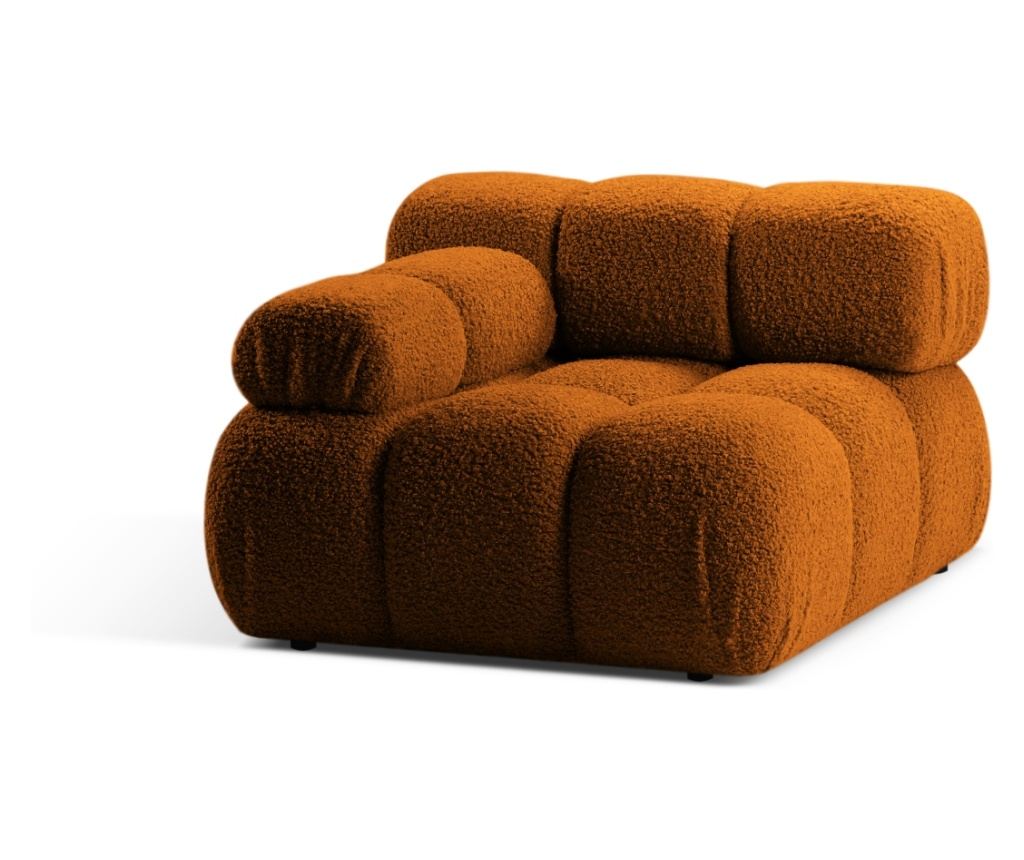 Micadoni Home 536679 Sarokmodul, Bellis, Téglavörös Szín, 70x94x94 cm - 3
