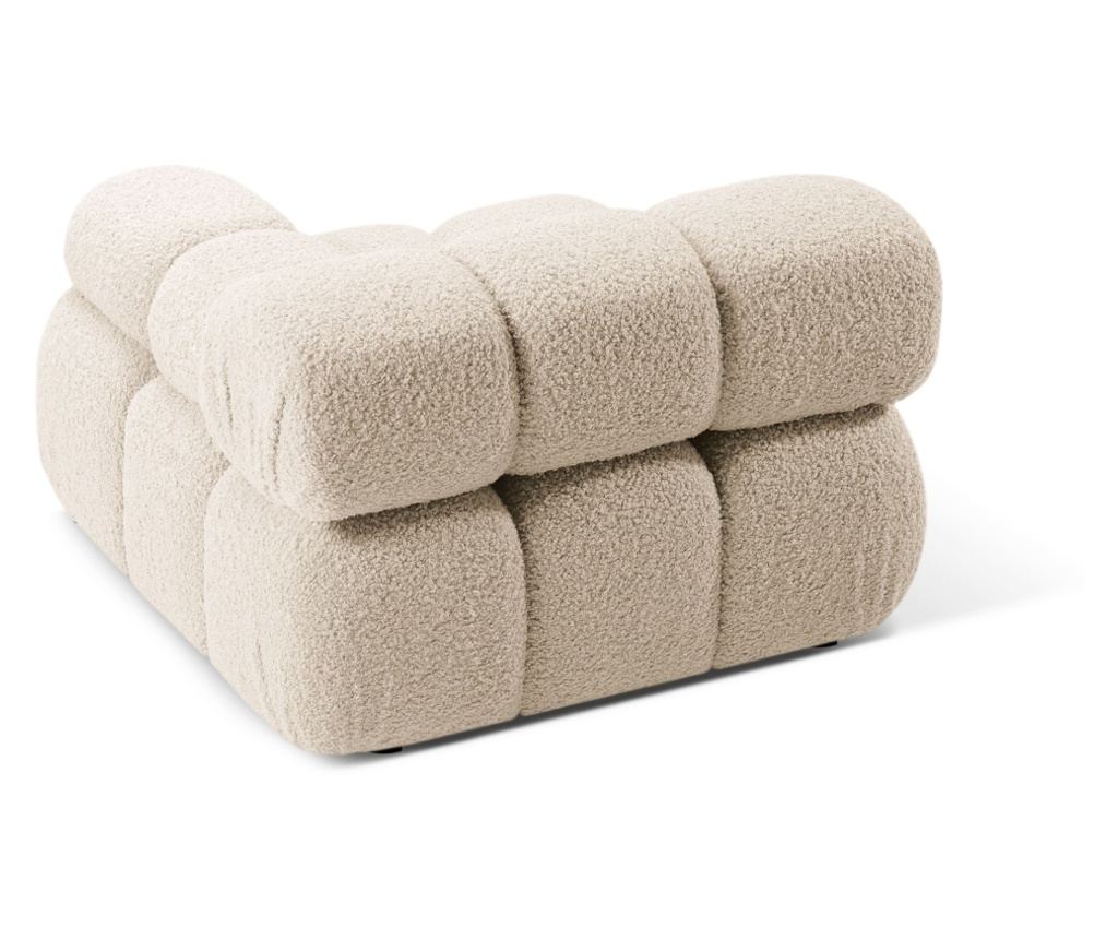 Micadoni Home 536679 Sarok elem, Bellis, világosbézs, 70x94x94 cm - 4