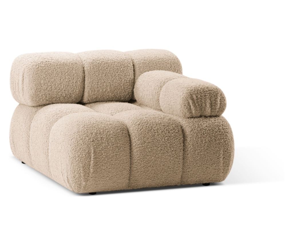 Micadoni Home 536679 Sarokmodul, Bellis, Homok, 70x94x94 cm - 3