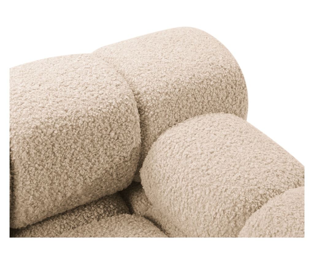 Micadoni Home 536679 Sarokmodul, Bellis, Homok, 70x94x94 cm - 5