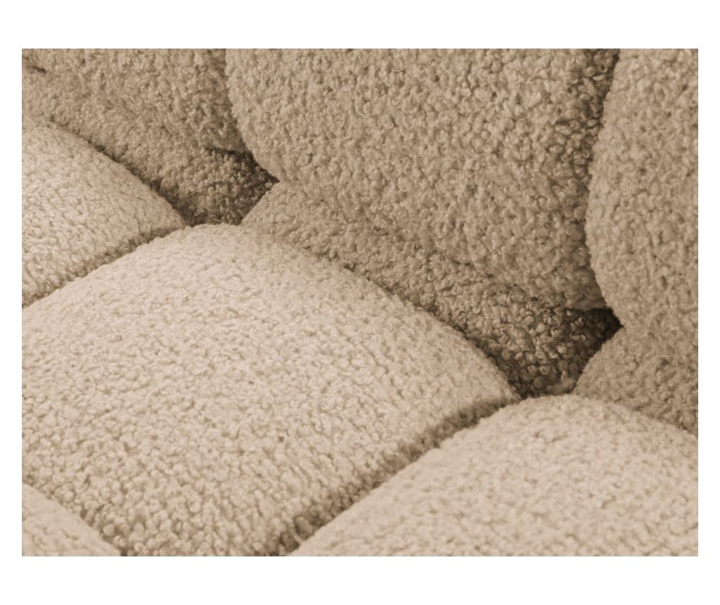 Micadoni Home 536679 Sarokmodul, Bellis, Homok, 70x94x94 cm - 6