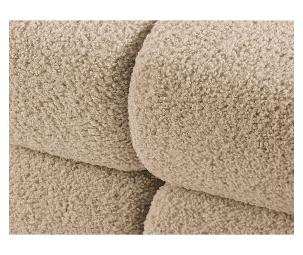 Micadoni Home 536679 Sarokmodul, Bellis, Homok, 70x94x94 cm - 8