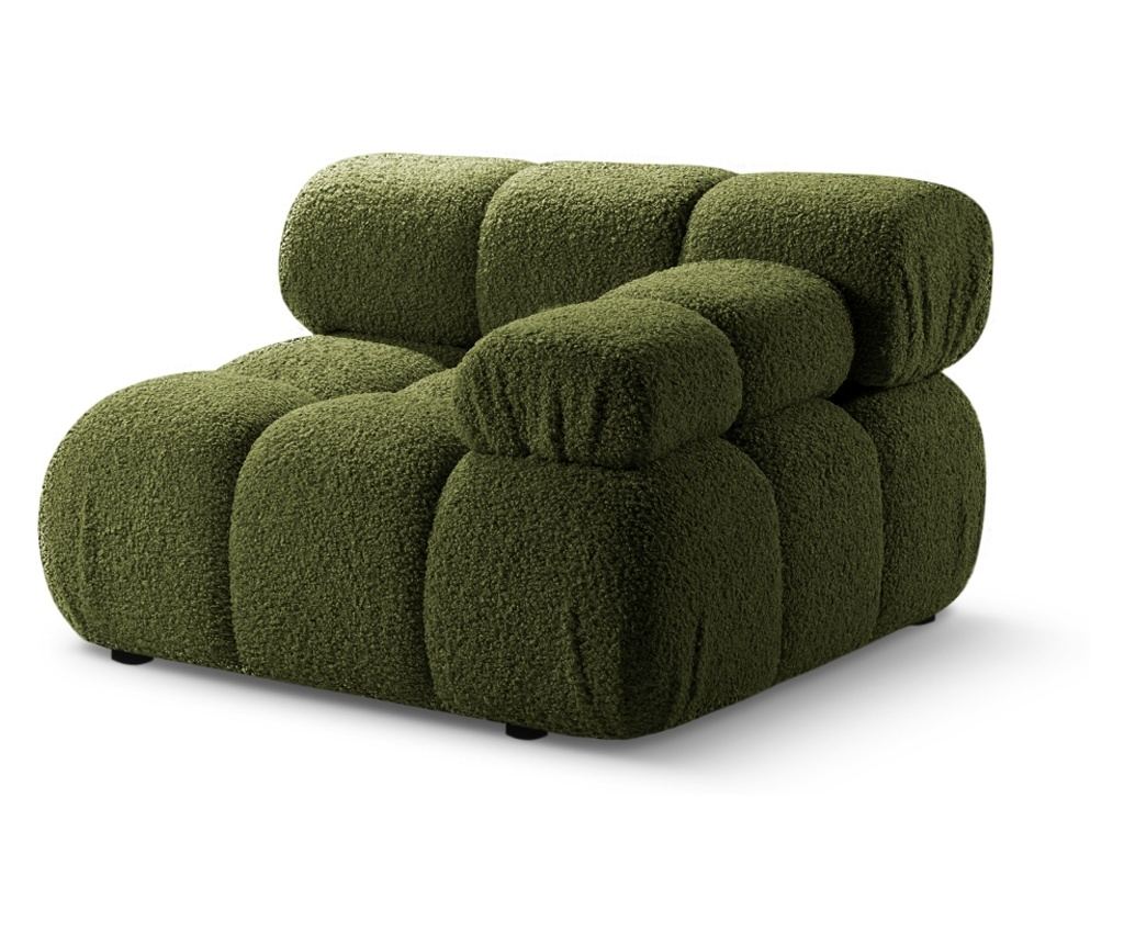 Micadoni Home 536679 Sarok elem, Bellis, Zöld, 70x94x94 cm - 2