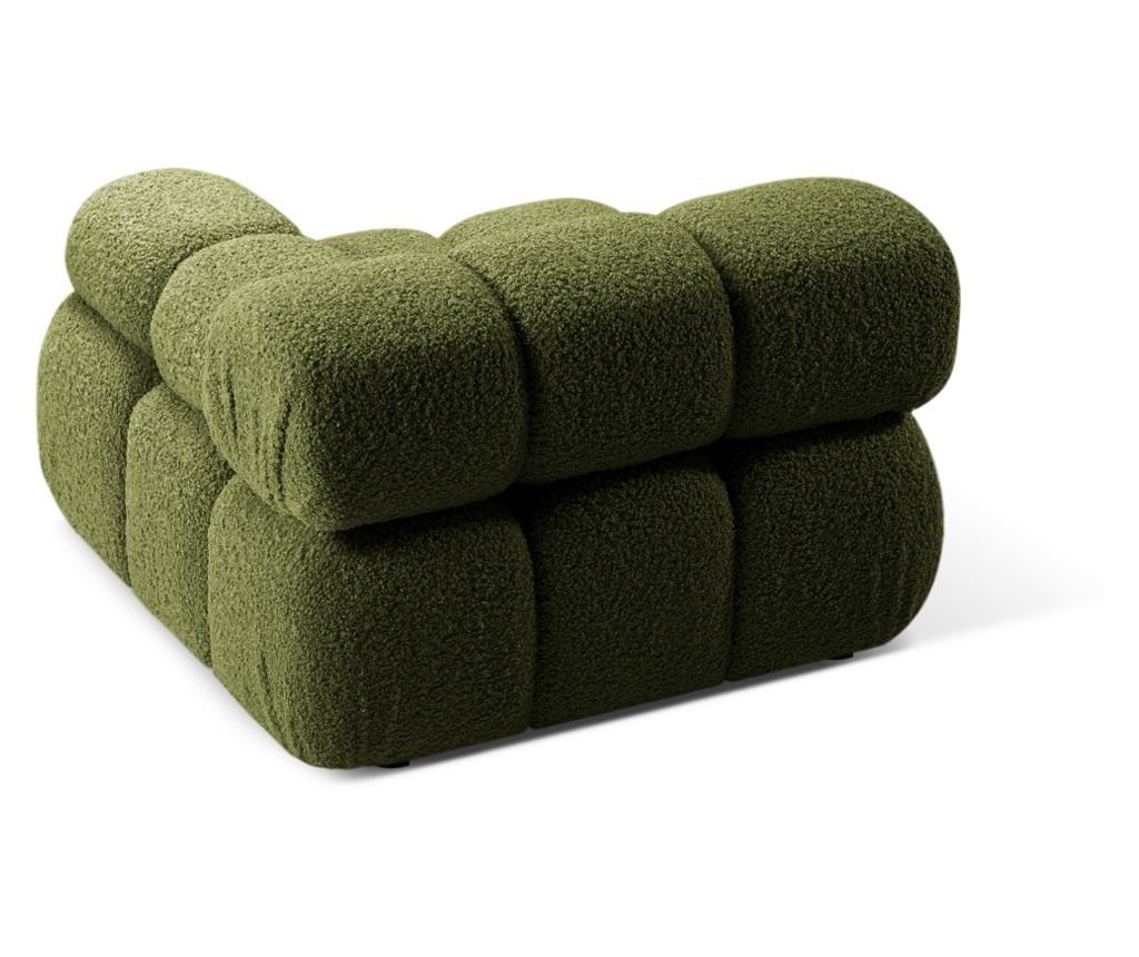 Micadoni Home 536679 Sarok elem, Bellis, Zöld, 70x94x94 cm - 4